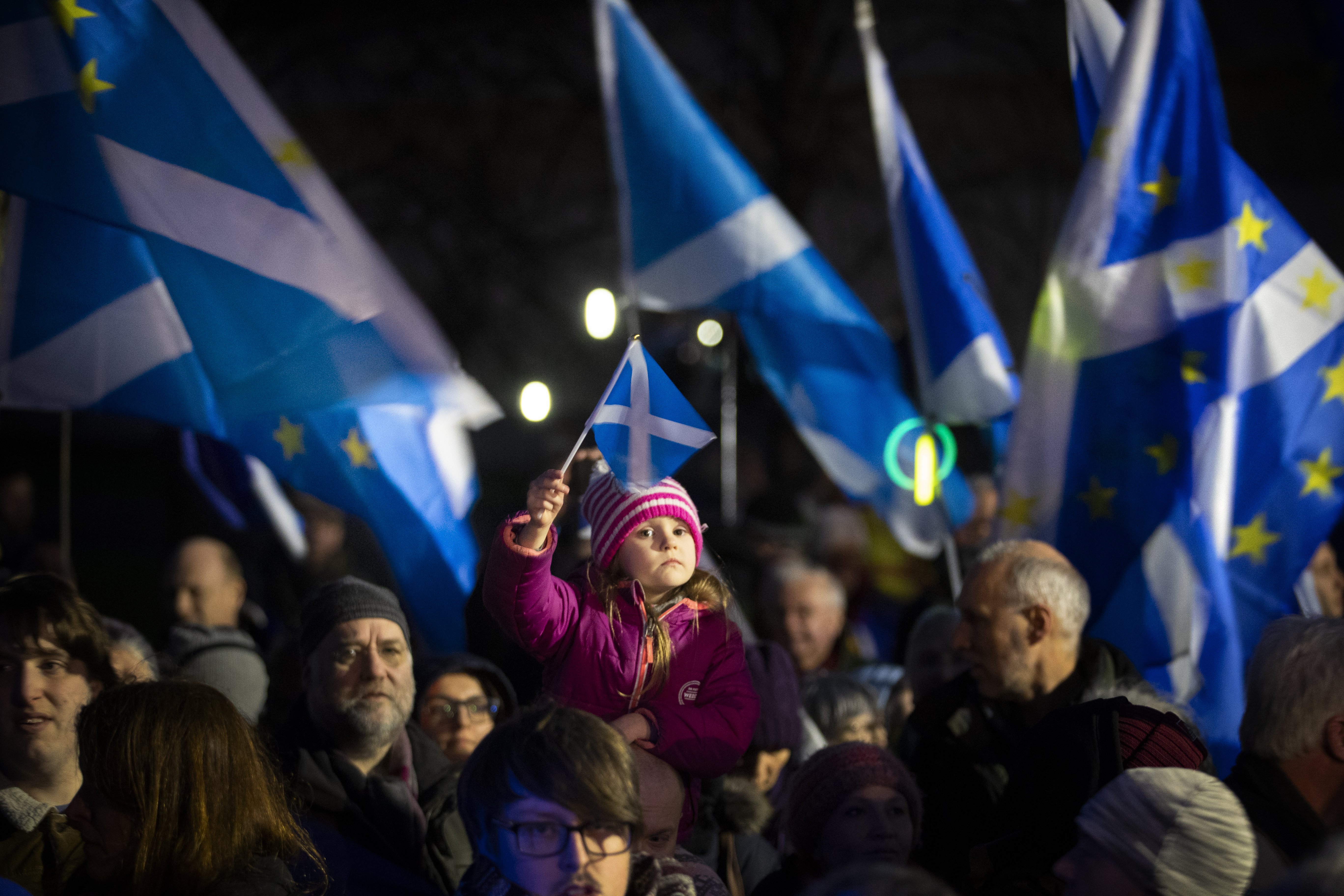 protesta manifestacio independentita independencia escocia Jane Barlow  Europa Press