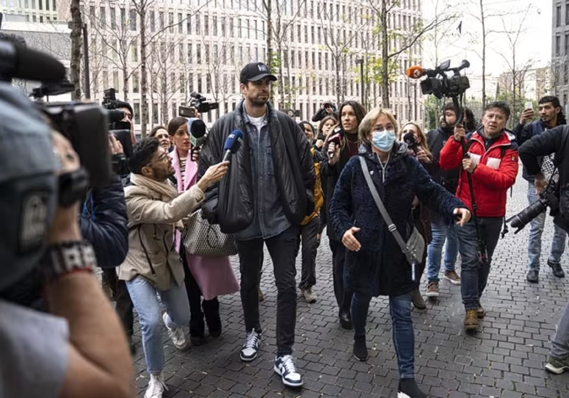 Gerard Piqué en los Juzgados GTRES Gerard Piqué en los Juzgados GTRES