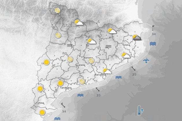 tiempo domingo 25 febrero