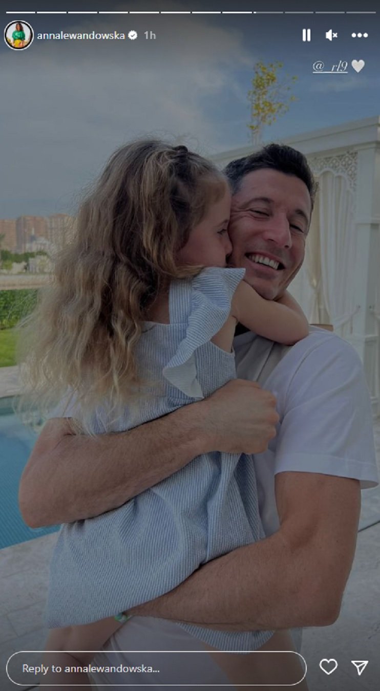 Lewy i la seva filla IG Stories Lewy i la seva filla IG Stories