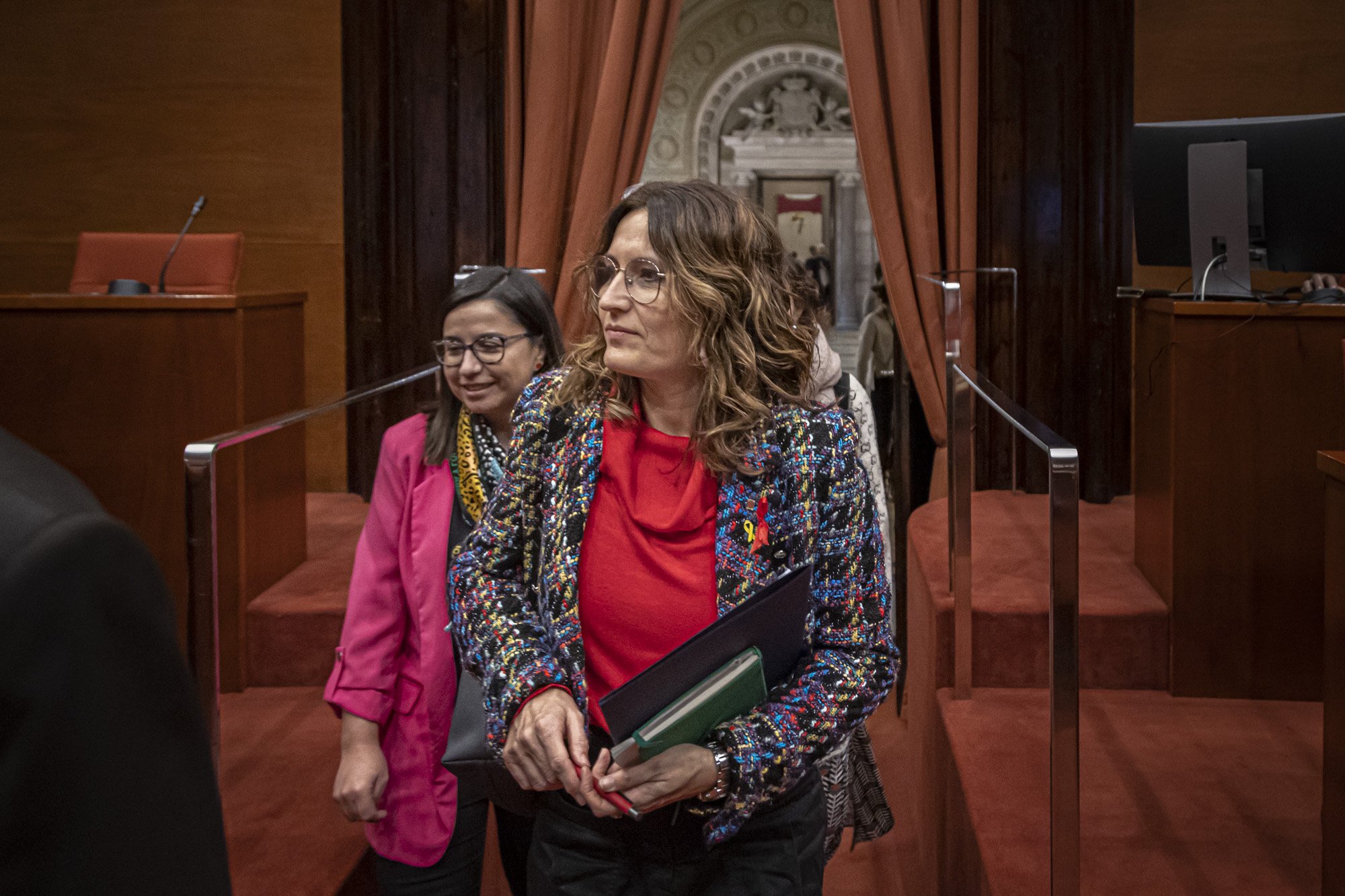 Laura Vilagrà, convencida de que habrá presupuestos "en cuestión de horas o días"