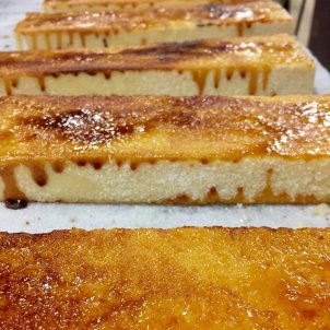 Torró de crema cremada de la pastisseria La Colmena / Foto: Instagram