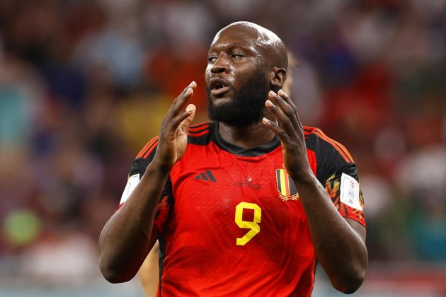 Romelu Lukaku lamenta ocasión fallada Bélgica Croacia Mundial Qatar / Foto: EFE