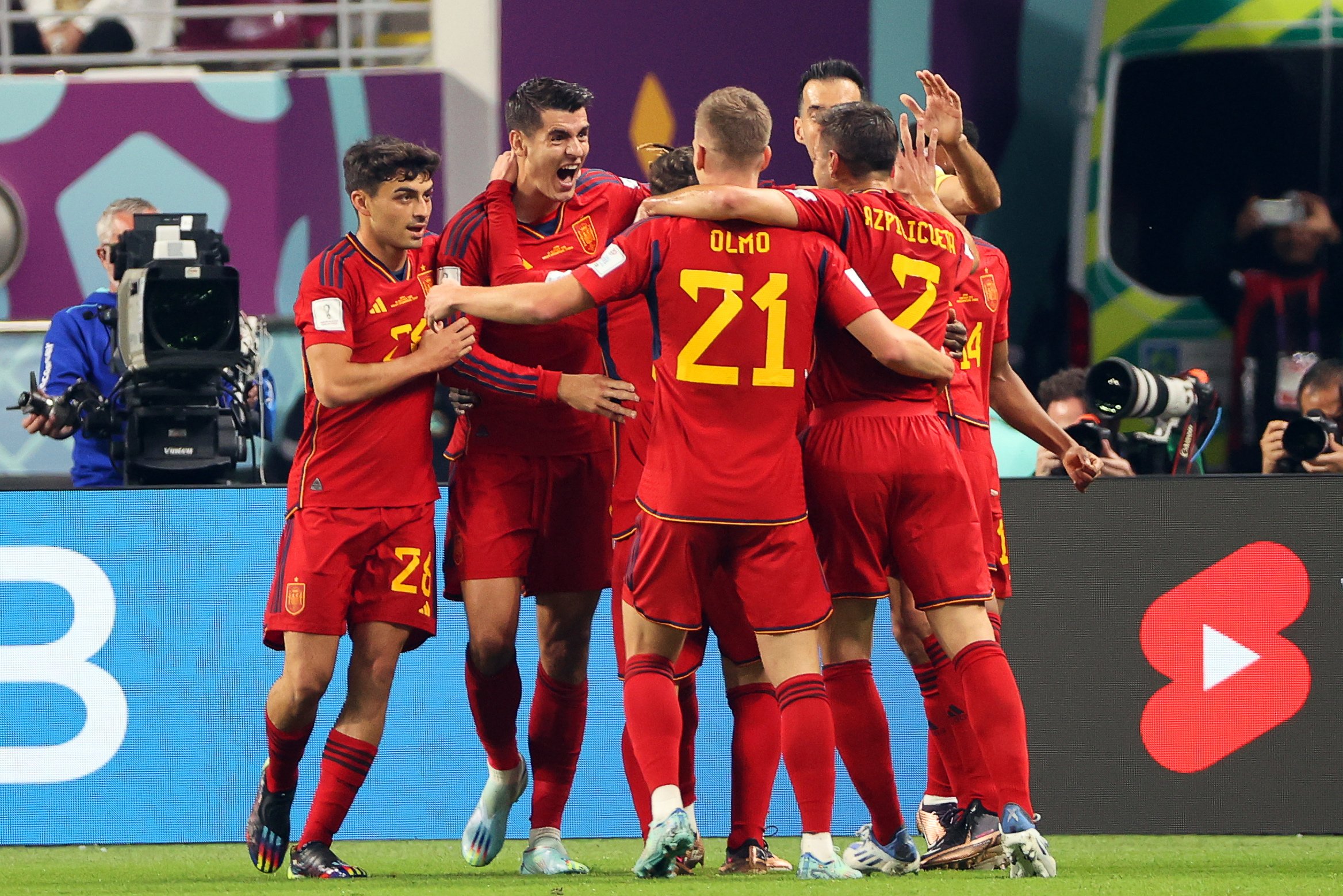 España contra Marruecos: dónde ver en España el partido del Mundial 2022