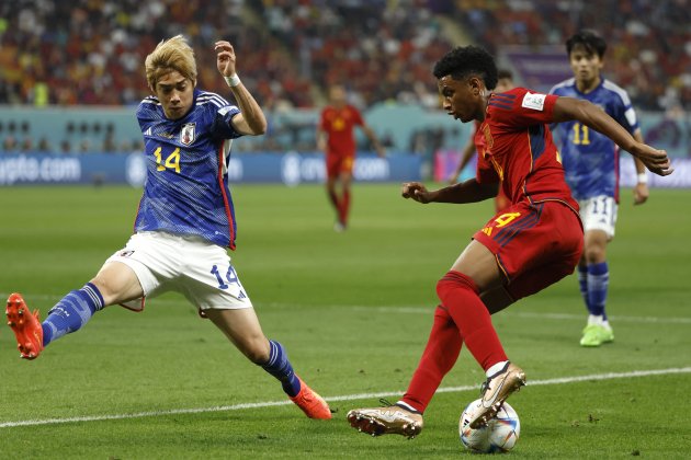 Alejandro Balde selecció espanyola Espanya la Roja Japó / Foto: EFE