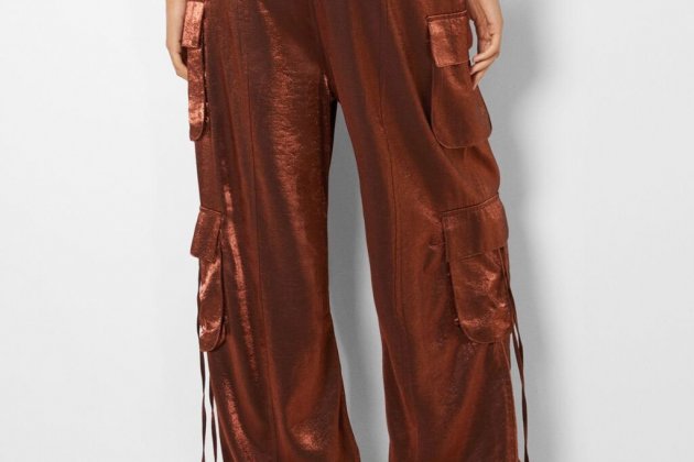 Pantalón satinado Pantalón satinado