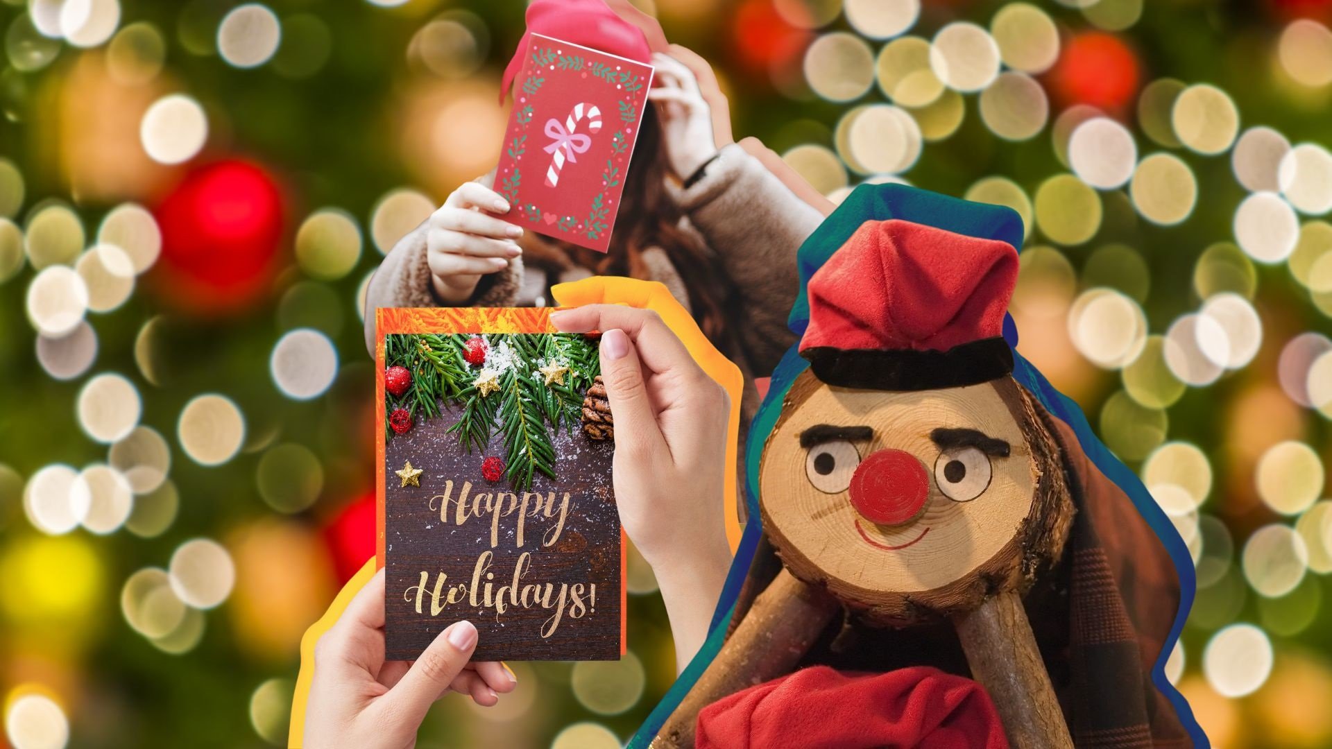9 postals de Nadal originals per fer amb nens sense gaire esforç