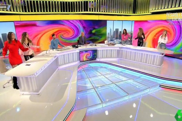 Aruseros bailando La 6