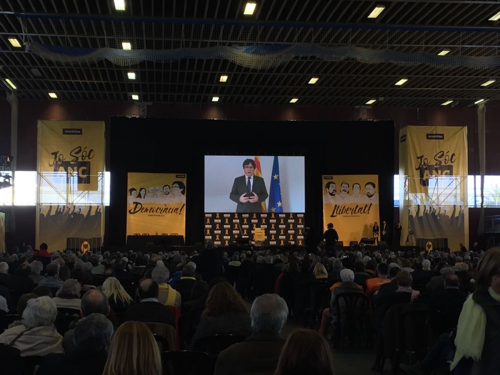 Puigdemont: "Empezamos juntos y acabaremos juntos"