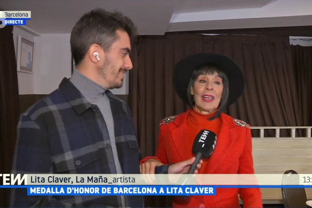 Lita Claver en Todo se mueve 2022 TV3 Lita Claver en Todo se mueve 2022 TV3