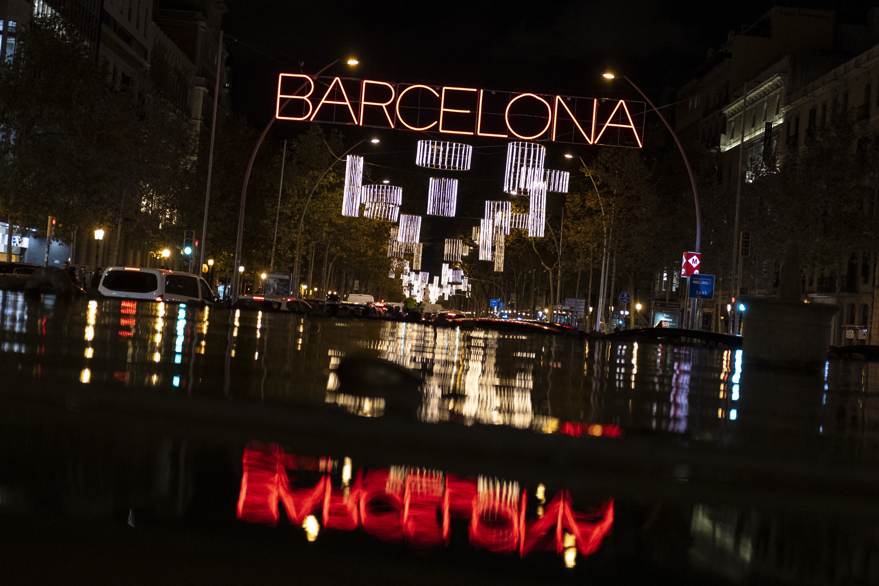 Las mejores fotos de las Luces de Navidad en Barcelona 2022