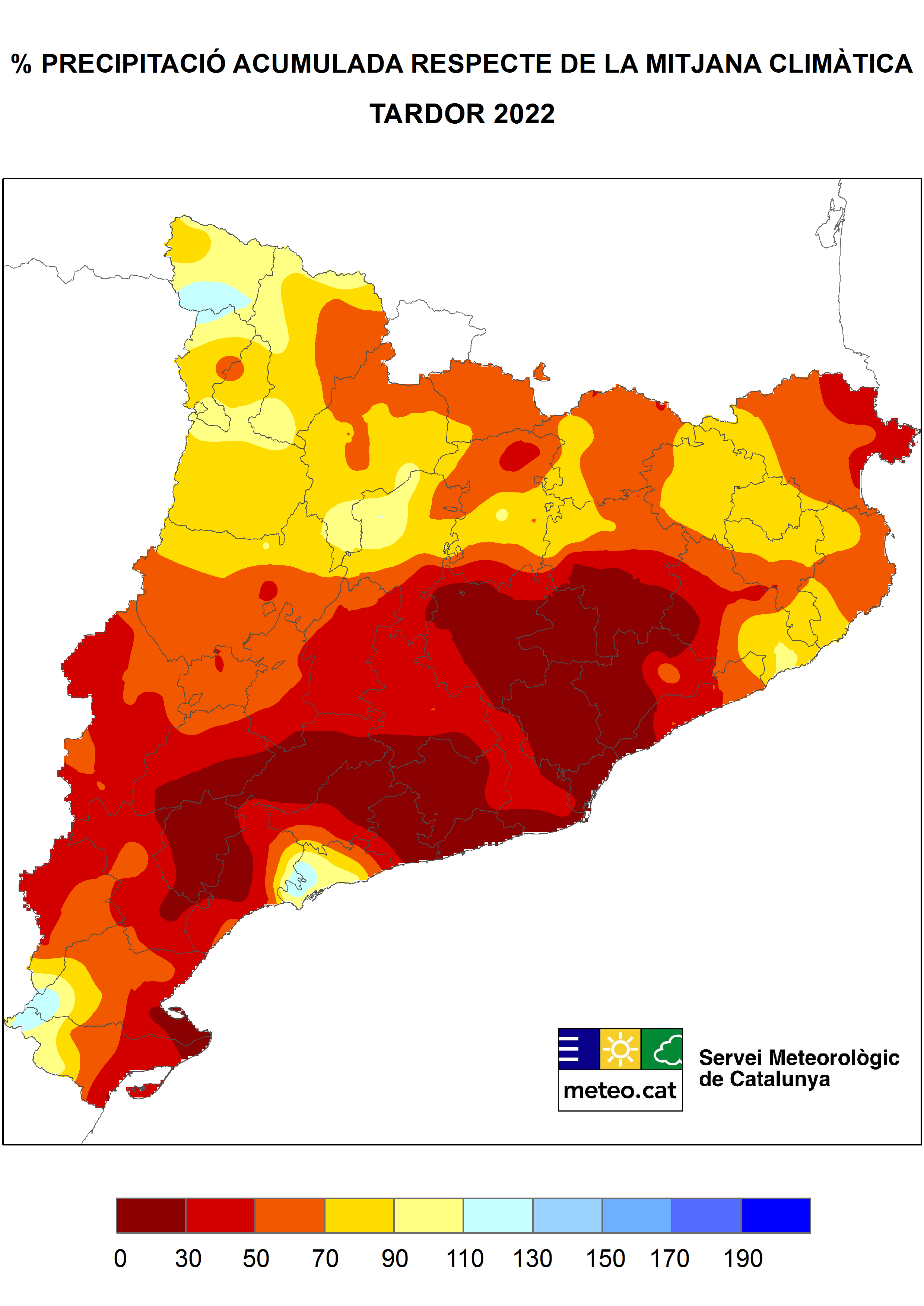 precipitacio acumulada respecte mitjana climatica tardor 2022 precipitacio acumulada respecte mitjana climatica tardor 2022