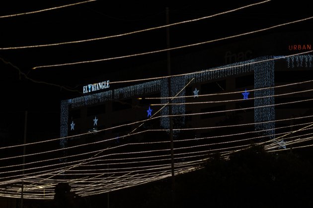 Luces de navidad en Barcelona plaza catalunya / Foto: Carlos Baglietto