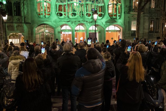 Llums de nadal a Barcelona turisme casa batlló / Foto: Carlos Baglietto