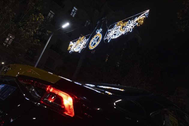 Llums de nadal a Barcelona diagonal taxi / Foto: Carlos Baglietto Llums de nadal a Barcelona diagonal taxi / Foto: Carlos Baglietto