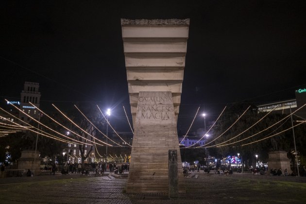 Llums nadal BCN plaça catalunya / Foto: Carlos Baglietto