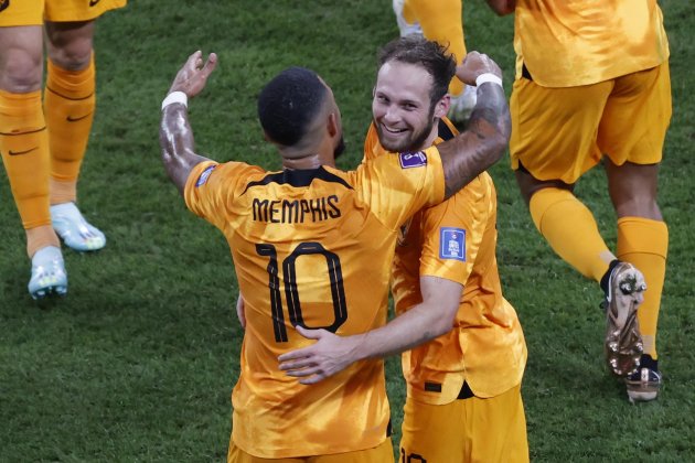 Memphis Depay Daley Blind Países Bajos Mundial Qatar / Foto: EFE