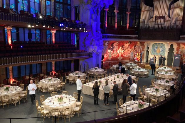 interior palau musica sopar MWC   Marta Lasalas