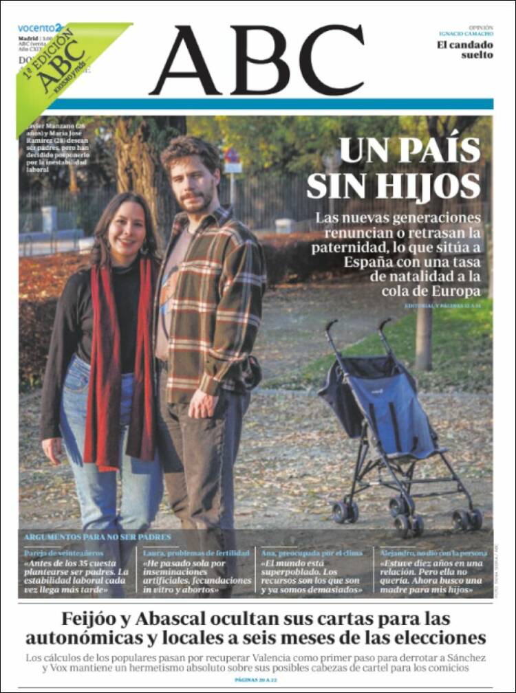 portada abc 4 desembre 2022 portada abc 4 desembre 2022