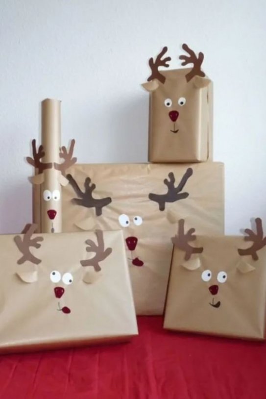 Ideas envolver regalos Navidad 6 Pinterest