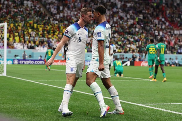 Jordan Henderson Jude Bellingham Inglaterra Senegal / Foto: EFE