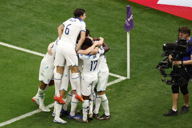 Inglaterra celebración gol / Foto: EFE