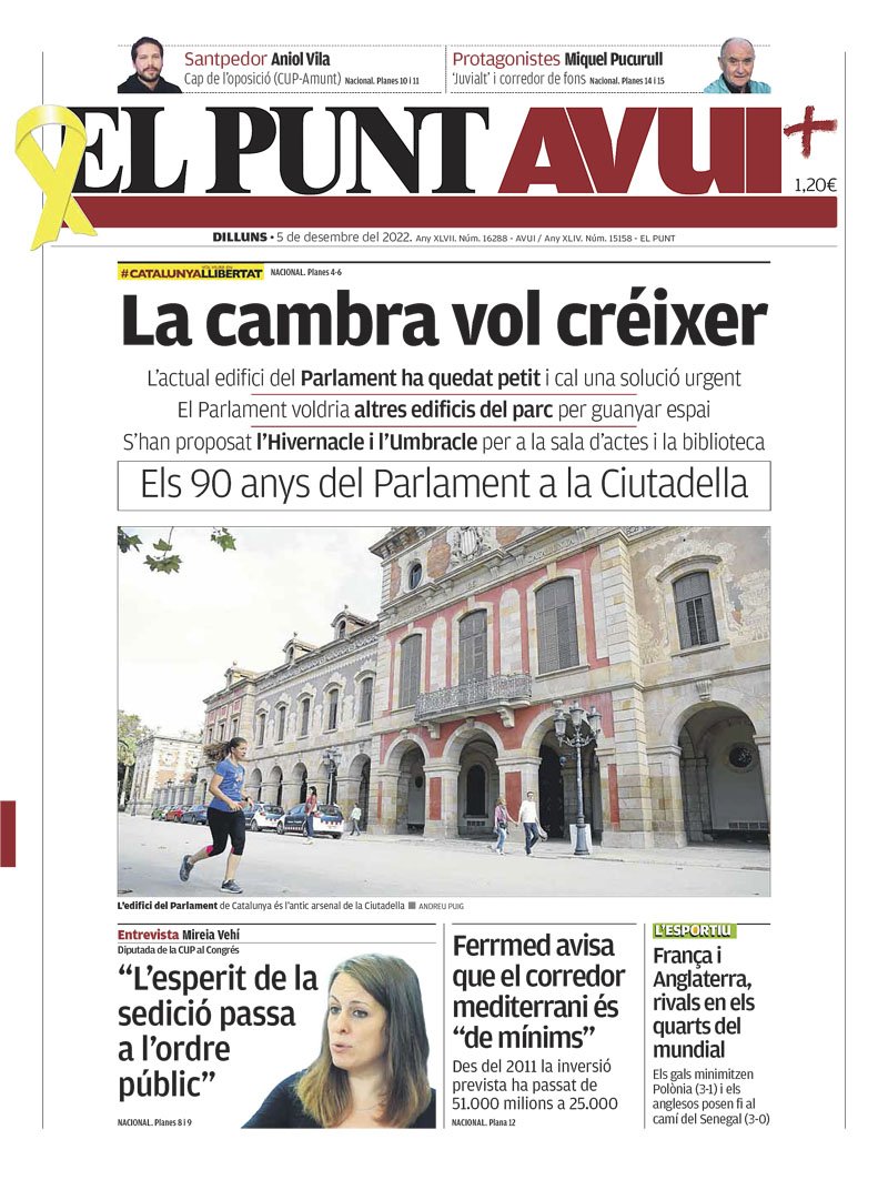 elpuntavui 5 desembre 2022 elpuntavui 5 desembre 2022