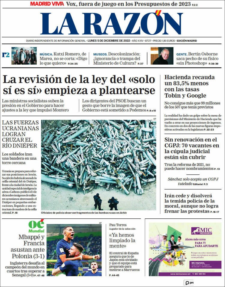 La Razón La Razón