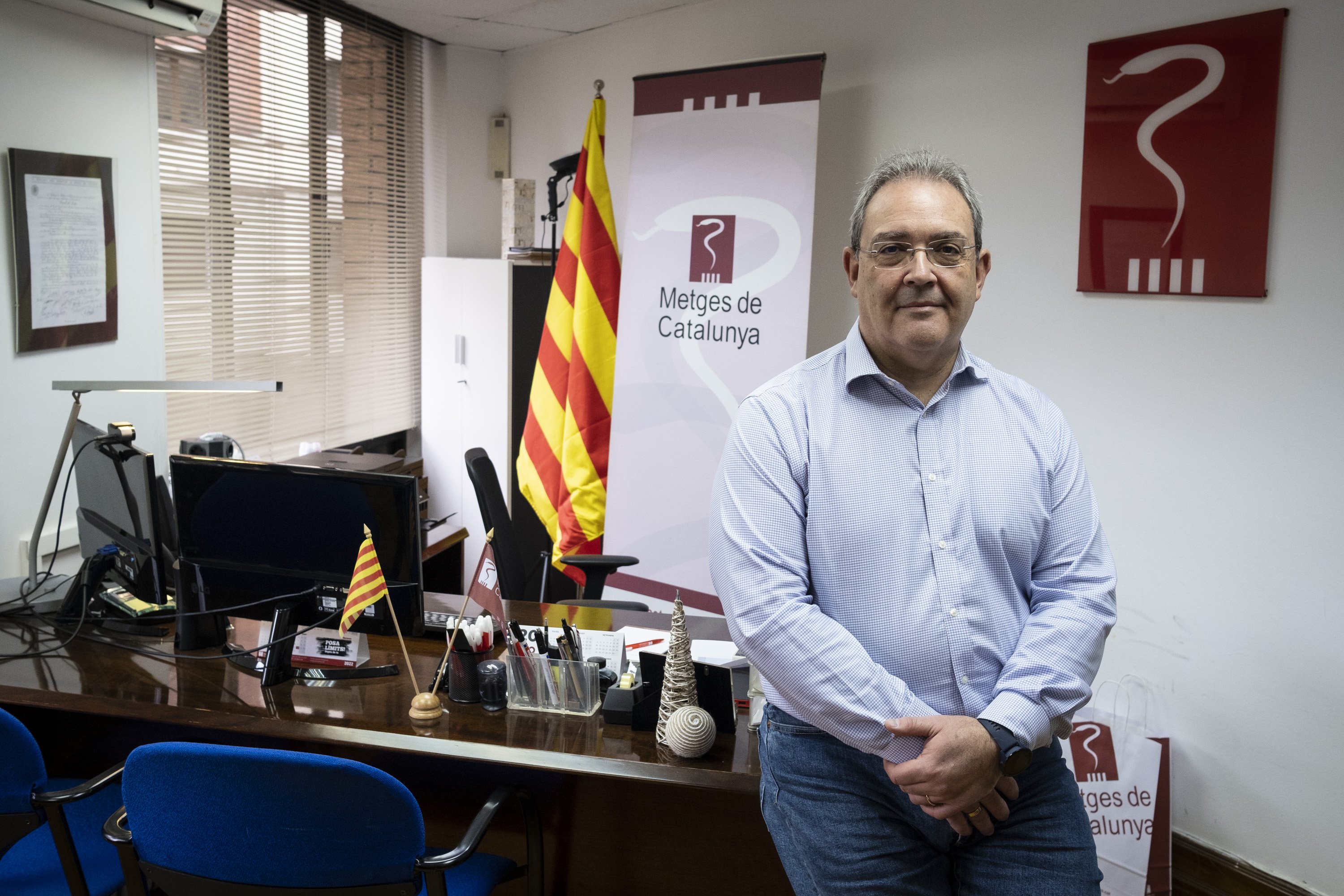 Entrevista Xavier Lleonart, metges catalunya cos / Foto: Carlos Baglietto