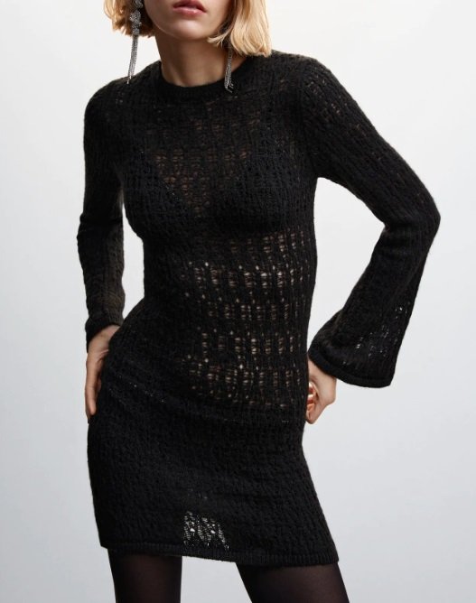 Vestit de Mànec|Mango Vestit de Mànec|Mango