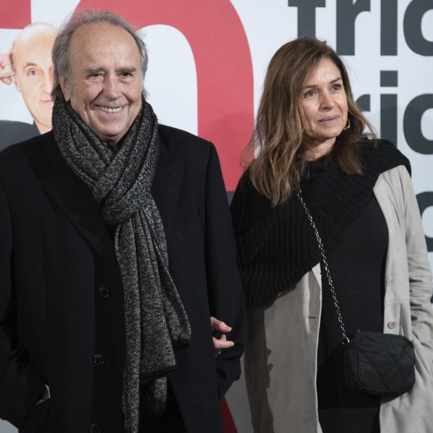 Joan Manuel Serrat y su mujer, Candela Tiffón / EFE Joan Manuel Serrat y su mujer, Candela Tiffón / EFE