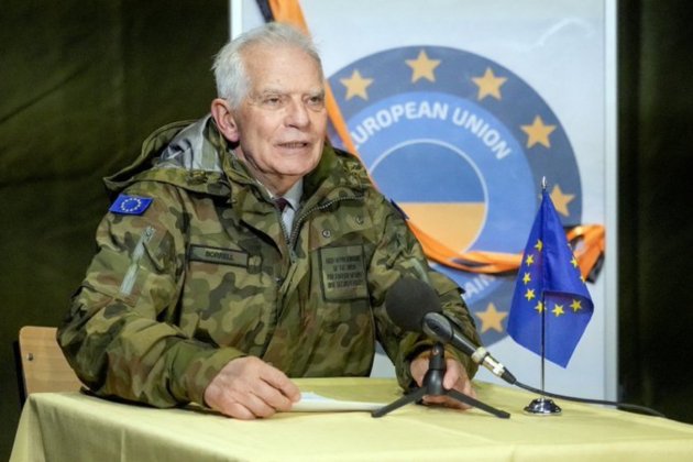 Josep Borrell soldado EFE Josep Borrell soldado EFE