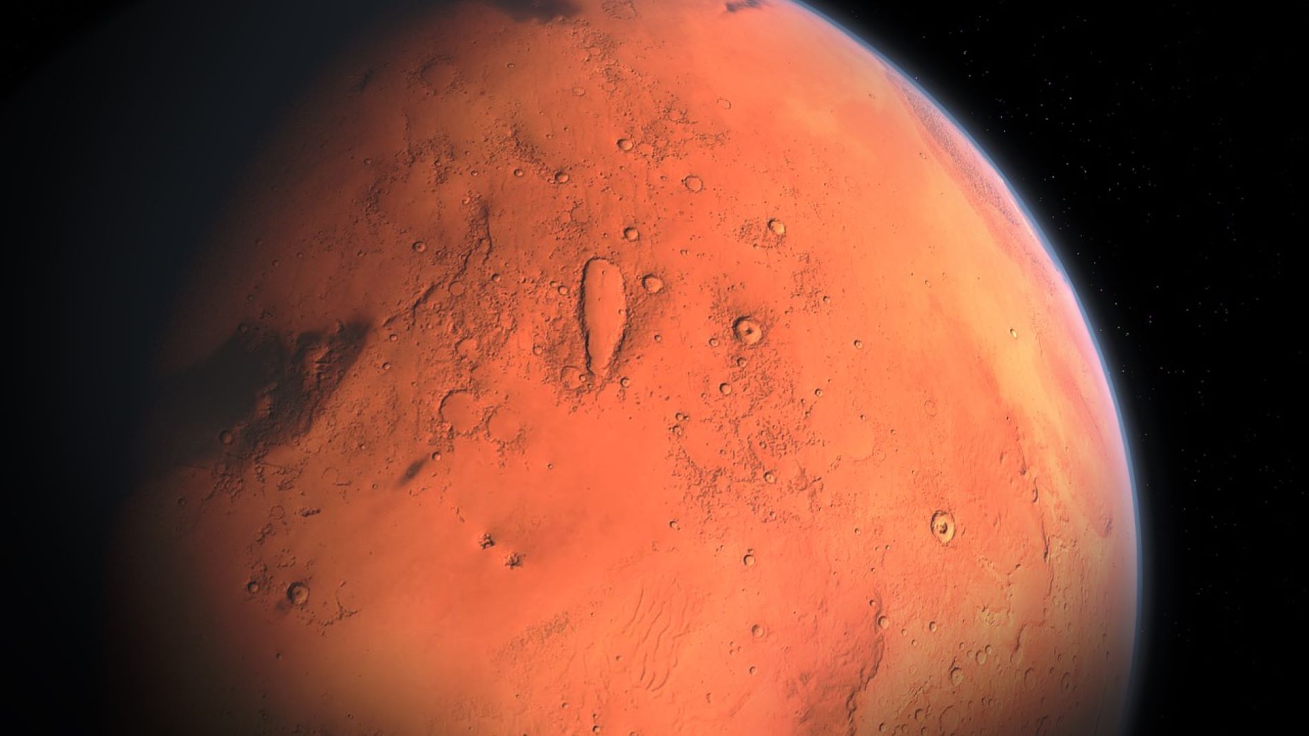 Mart té una zona volcànica tan grossa com Europa i que pot entrar en erupció
