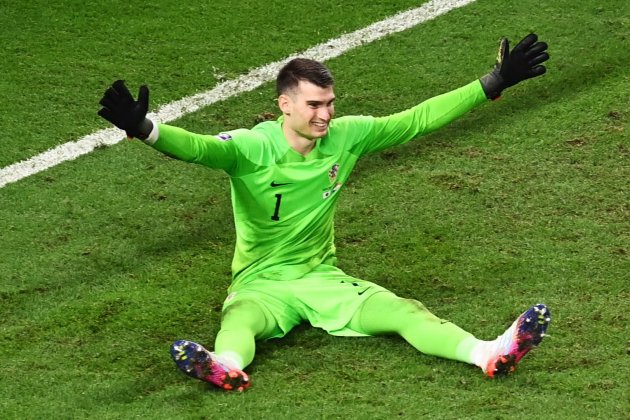 Dominik Livakovic portero Croacia tanda penaltis Mundial / Foto: EFE - Georgi Licovski