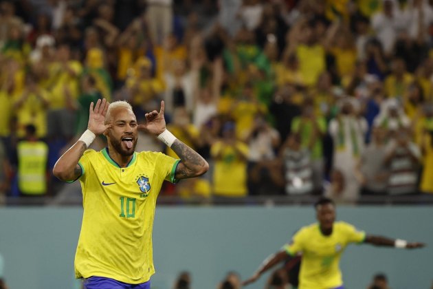 Neymar Jr gol Brasil Mundial Qatar / Foto: EFE
