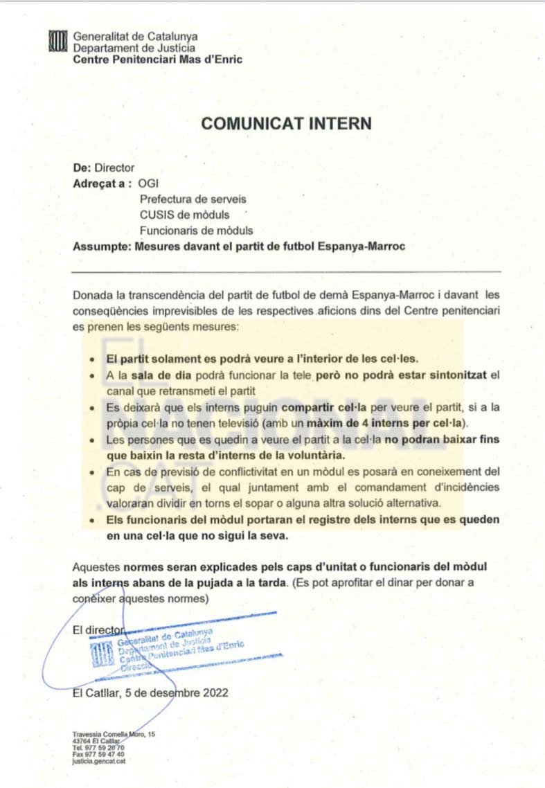 Carta Preso Masd'Enric