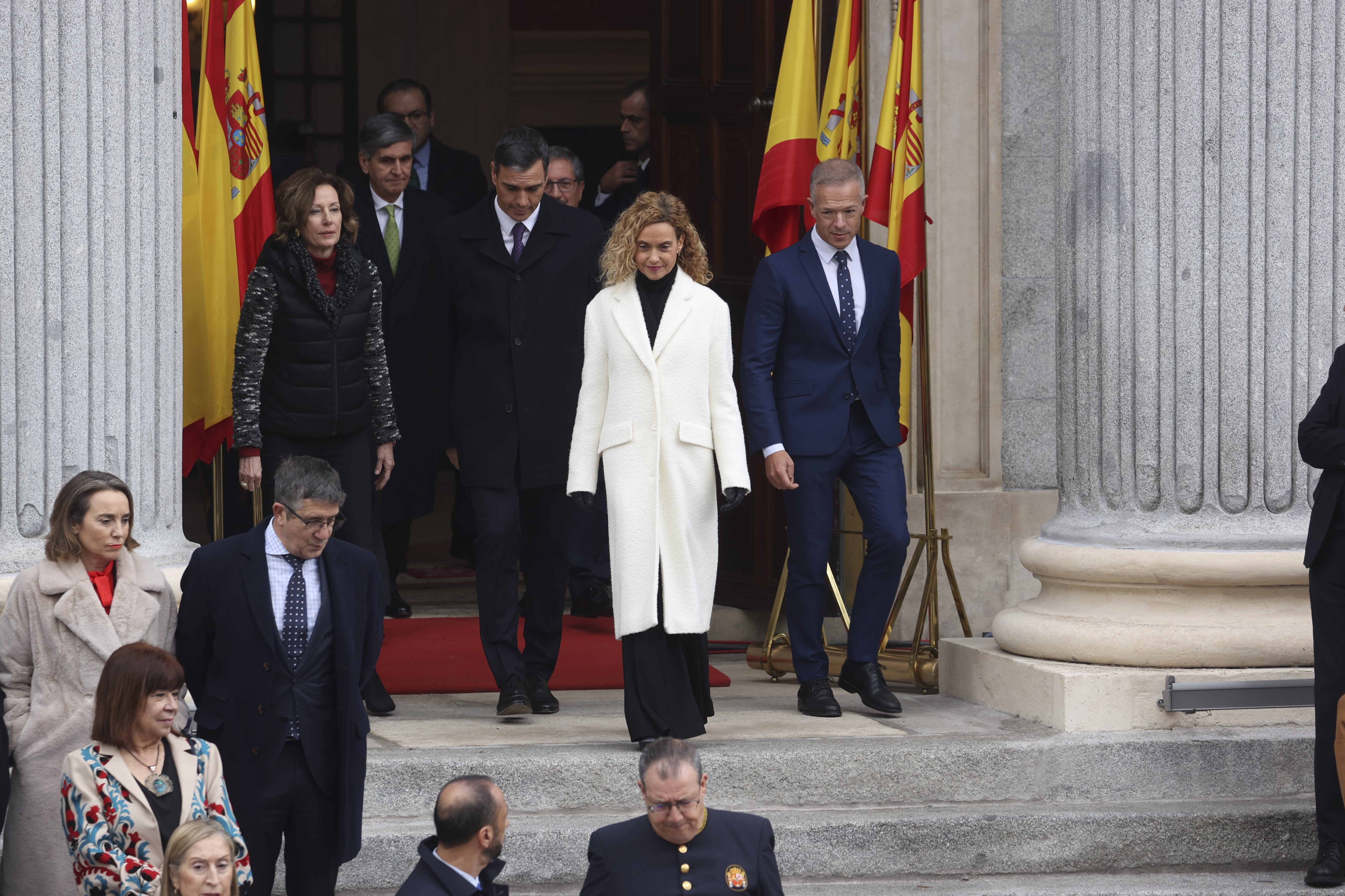 España venera su Constitución entre ataques a Pedro Sánchez, ERC y la sedición