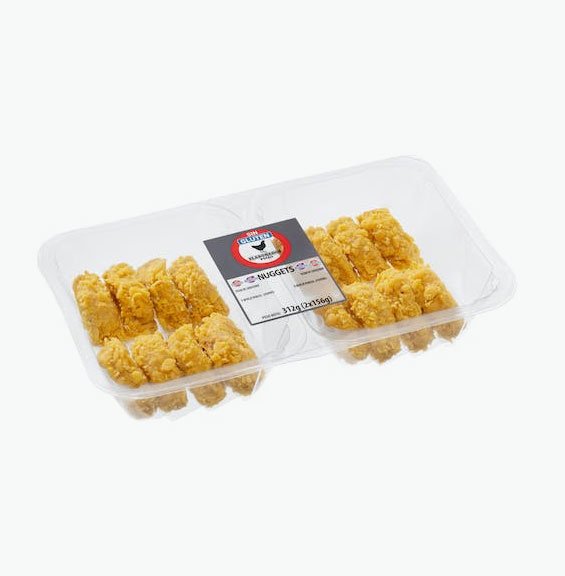 Nuggets de pollo sin gluten