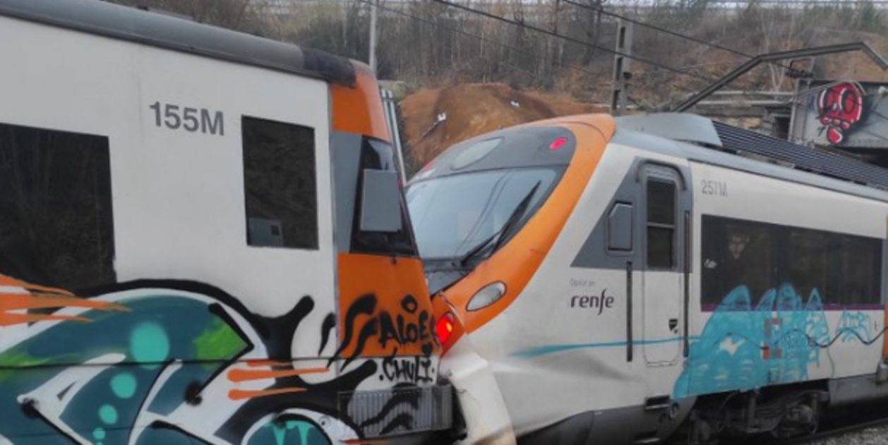 Más de un centenar de heridos en un choque entre dos trenes de Rodalies