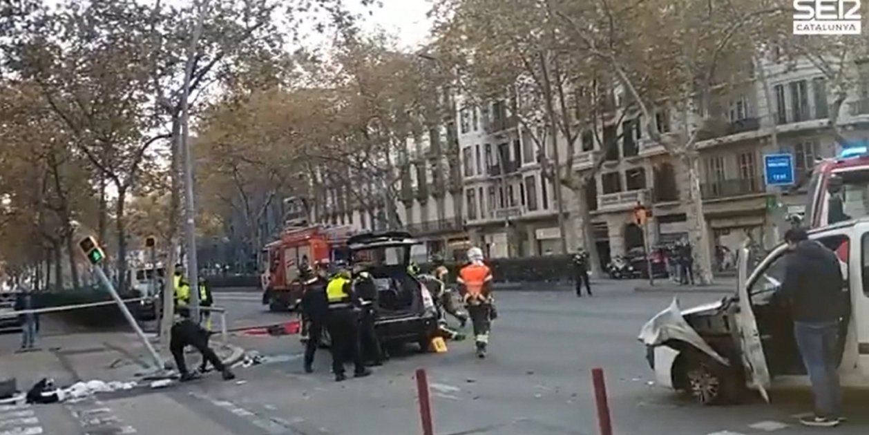 accidente Transido Grande Vía / SER Catalunya