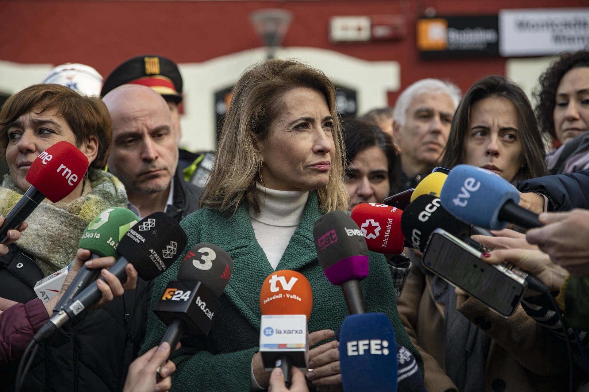 Raquel Sánchez pide no mezclar el accidente de Montcada con la situación de Rodalies