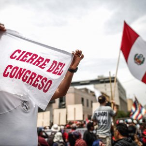 Protestes Peru cop estat / Efe