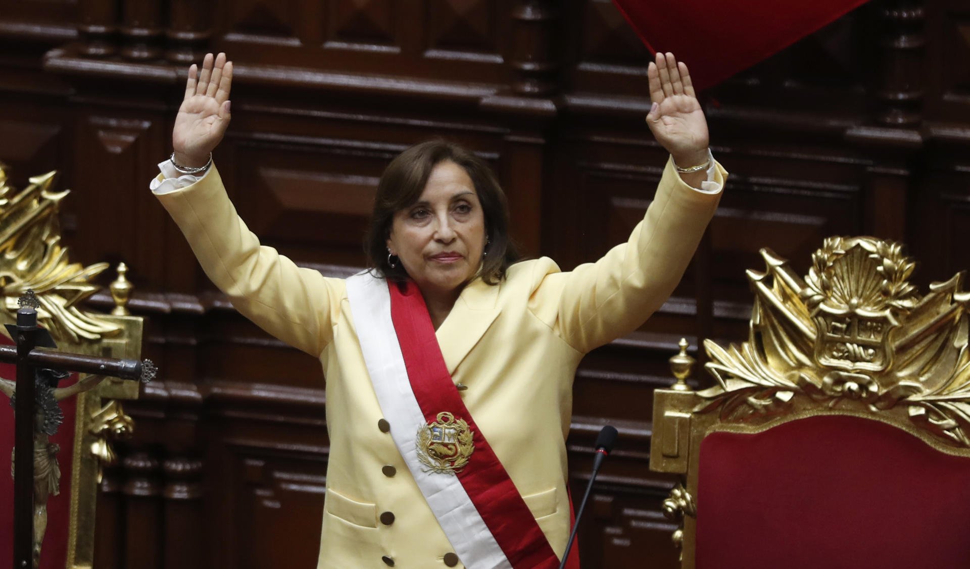 Dina Boluarte, nueva presidenta de Perú tras el golpe de estado fracasado de Pedro Castillo