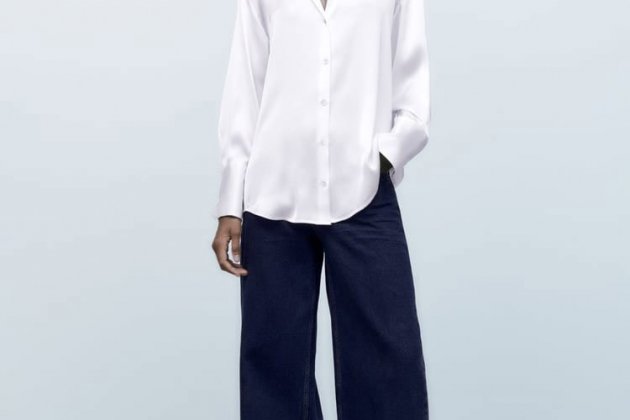 Camisa fluida satinada1 Camisa fluida satinada1