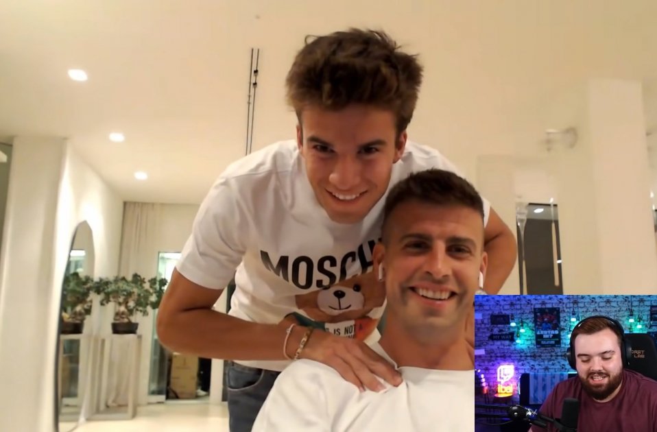 Riqui i Piqué a casa de Shakira foto EN Blau Riqui i Piqué a casa de Shakira foto EN Blau