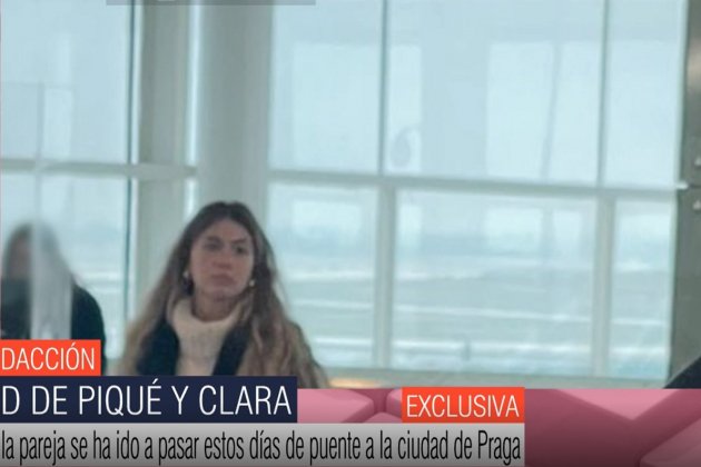 Clara Chía camino d ePraga Telecinco