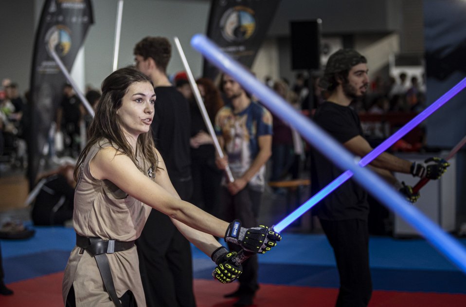 SALO DEL MANGA BARCELONA 2022 sables SALO DEL MANGA BARCELONA 2022 sables