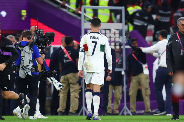Cristiano Ronaldo triste eliminación Portugal / Foto: Europa Press - Tom Weller