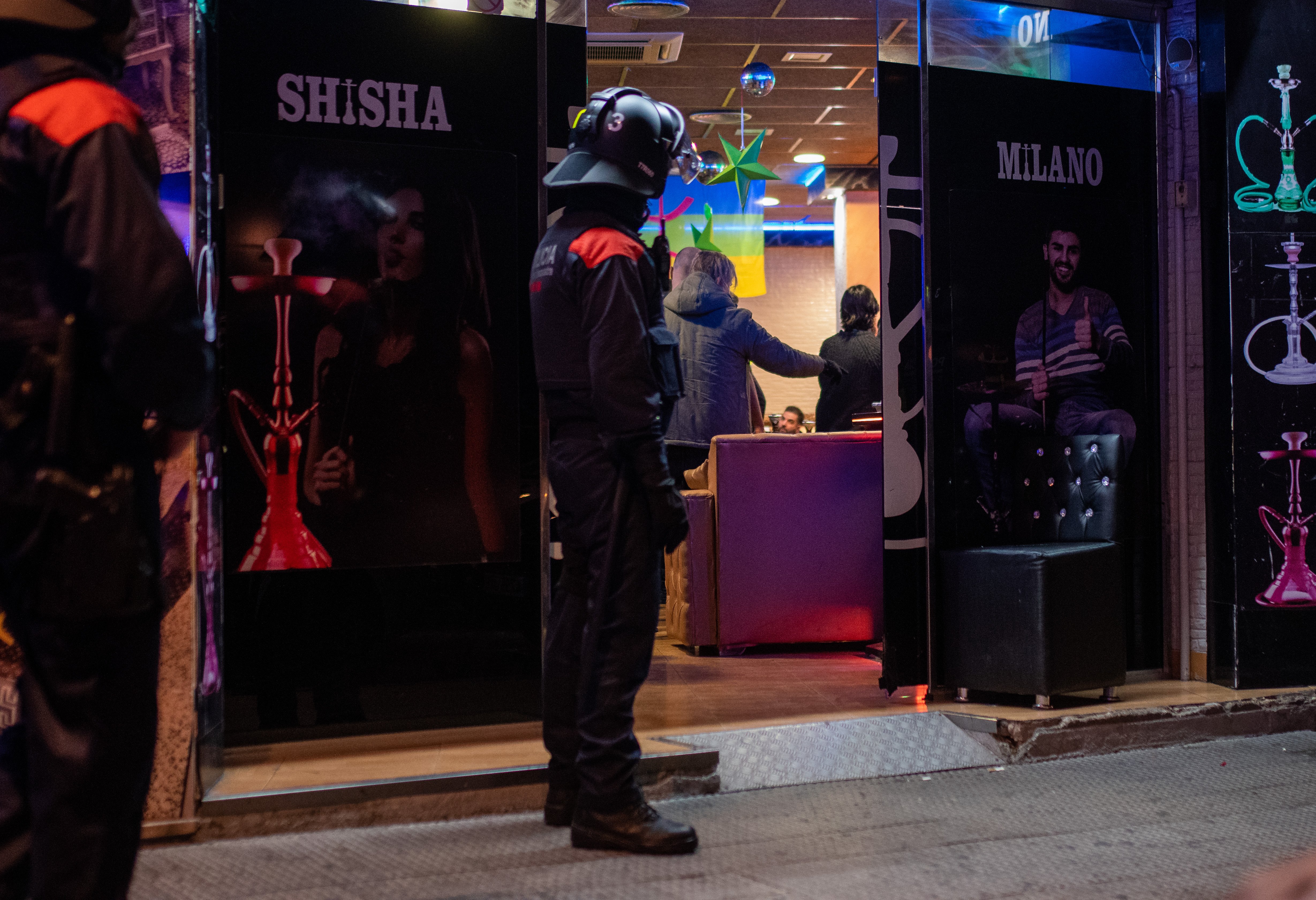 Batuda dels Mossos d'Esquadra en locals d'oci de la ciutat de Reus