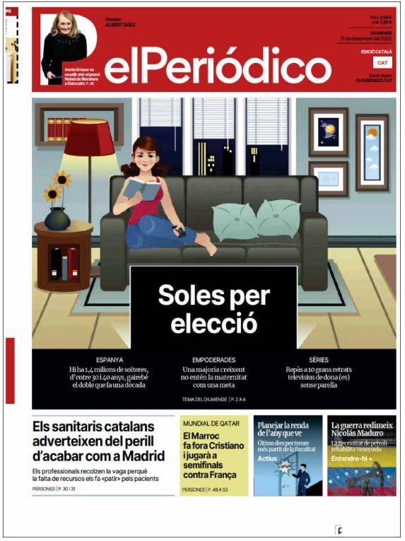 el periodico portada 11 desembre el periodico portada 11 desembre